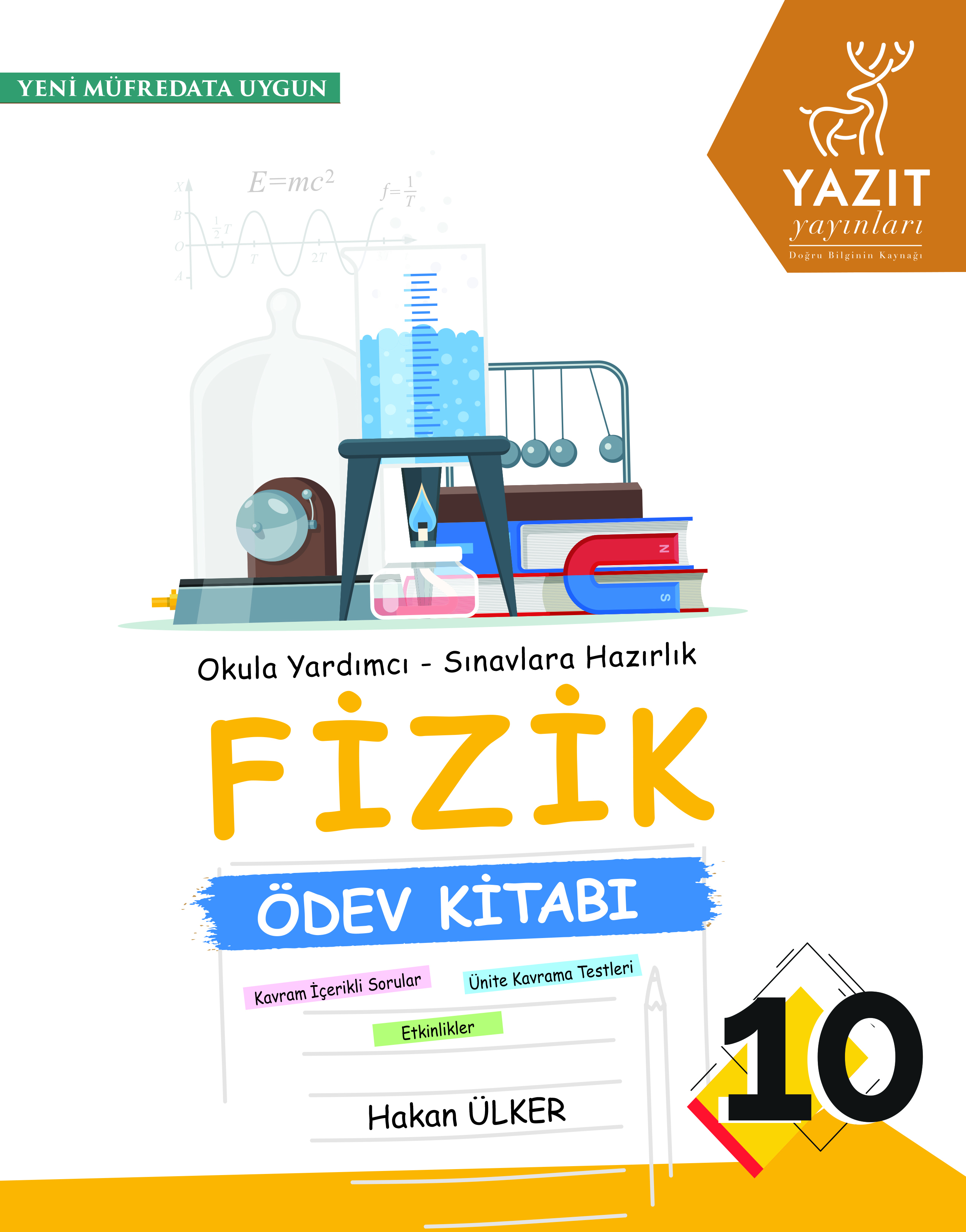 10. Sınıf Fizik Ödev Kitabı kapak görseli